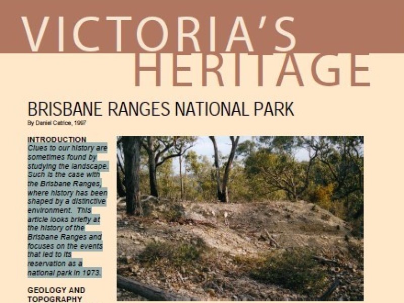 Victorias Heritage Front Cover